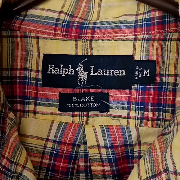 Ralph Lauren Blake Button Down Shirt size M - Picture 2 of 4
